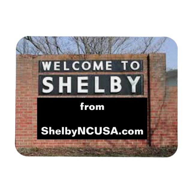Imán Bienvenido A Shelby Flexible Magnet (Horizontal)