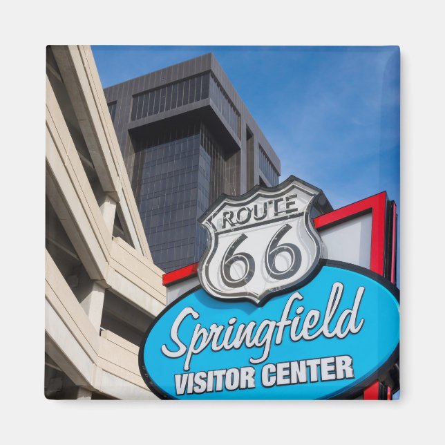 Imán Bienvenido A Springfield (Frente)