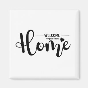Imán Bienvenido a su nuevo agente inmobiliario