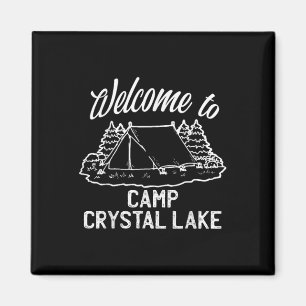Imán Bienvenido al campamento Crystal Lake