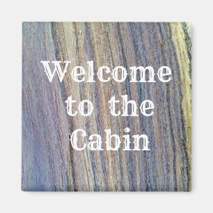 Imán Bienvenido al invitado de la banda de madera de la