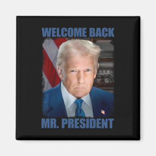 Imán Bienvenido Ck Sr Presidente Donald Trump Inaugurac