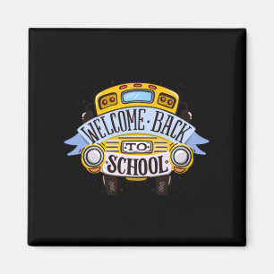 Imán Bienvenido de nuevo a la escuela