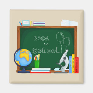 Imán Bienvenido de vuelta a la escuela