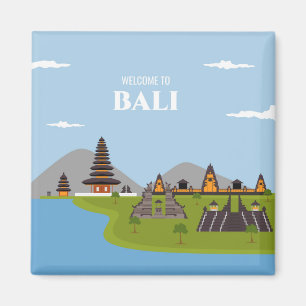 Imán Bienvenidos a Bali