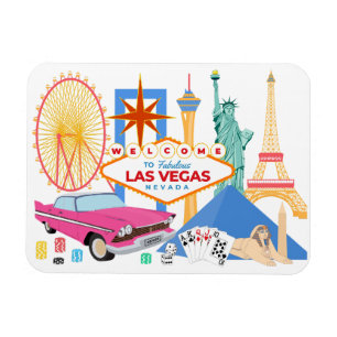 Imán Bienvenidos a la fabulosa Ciudad de Las Vegas