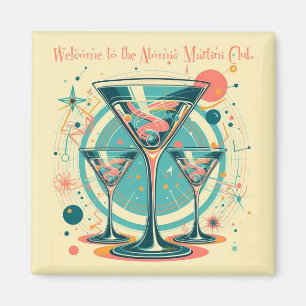 Imán Bienvenidos A La Triple Obra Atómica Martini Club