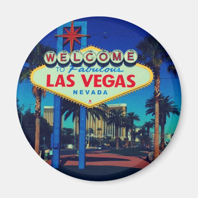 Imán ¡Bienvenidos a Las Vegas! (Frente)