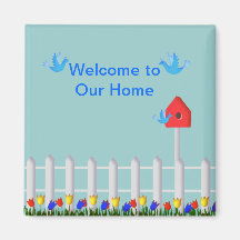 Bienvenidos a nuestra casa, pájaros y casa de pája