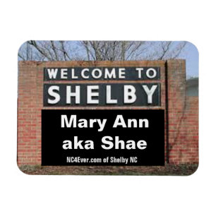 Imán BIENVENIDOS A REFUGIAR A Mary Ann aka Shae Flexibl