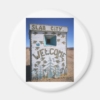 Imán Bienvenidos a SLab City