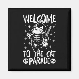 Imán Bienvenidos Al Desfile Del Gato