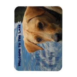 Imán Bienvenidos al Lago Labrador