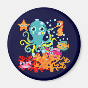 Imán Bienvenidos al océano