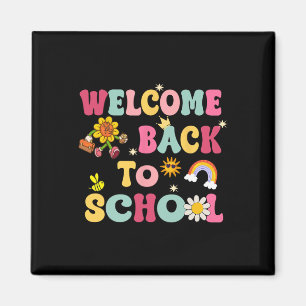 Imán Bienvenidos de vuelta a la escuela Agradecimiento