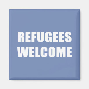 Imán Bienvenidos refugiados