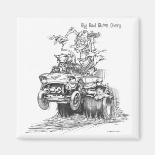 Imán Big Bad Blown Chevy