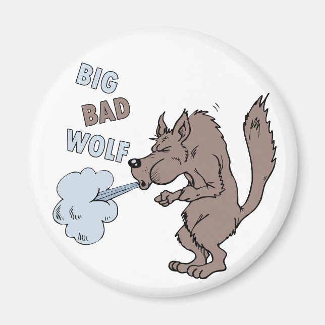 Imán Big Bad Wolf (Frente)