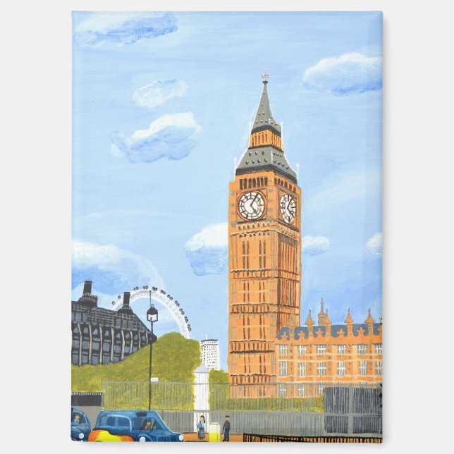 Imán Big Ben London Magnet (Anverso)