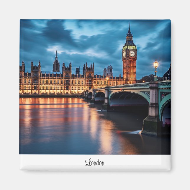 Imán Big Ben, Londres. (Frente)