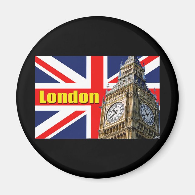 Imán Big Ben - Londres - Inglaterra (Frente)