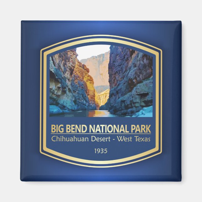 Imán Big Bend NP (PF1) (Frente)