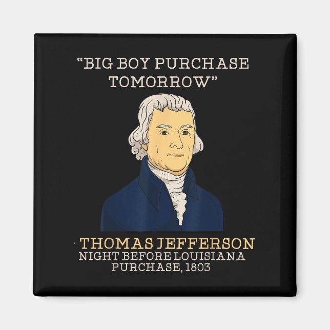 Imán Big Boy compra mañana profesor de historia Thomas  (Frente)