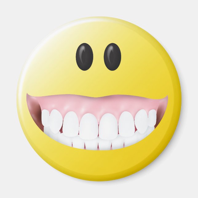 Imán Big Gums Face (Frente)