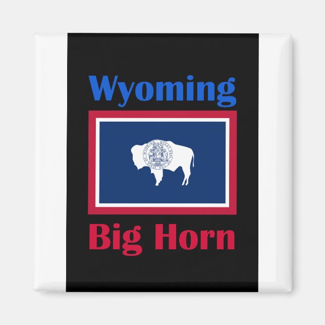 Imán Big Horn Wyoming (Frente)