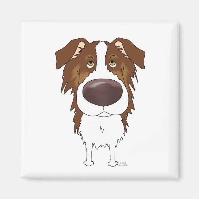 Imán Big Nose Aussie (Frente)