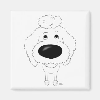 Imán Big Nose Poodle