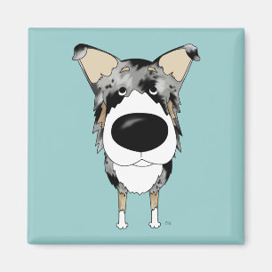 Imán Big Nose Smooth Collie