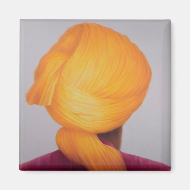 Imán Big Saffron Turban (Frente)