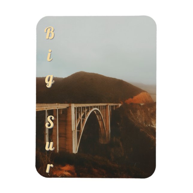 Imán Big Sur, Puente de Bixby, Carretera 1 (Vertical)