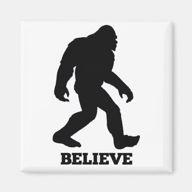 Imán Bigfoot Believe (Frente)