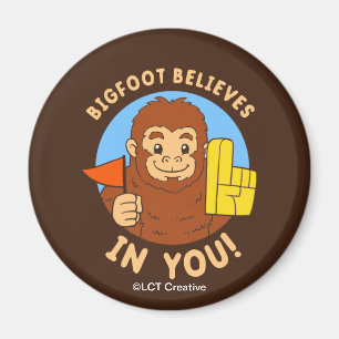 Imán Bigfoot Cree en ti