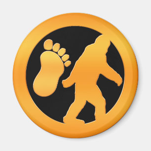 Imán Bigfoot de oro