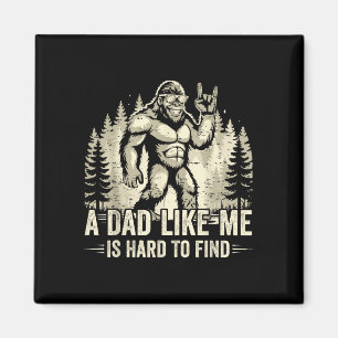 Imán Bigfoot divertido, un papá como yo es difícil de e