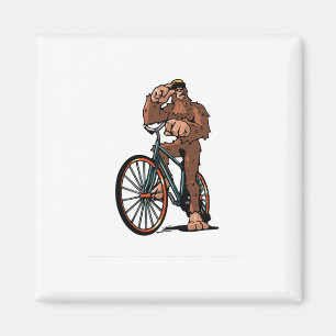 Imán Bigfoot en bicicleta de montaña Mtb divertido cicl