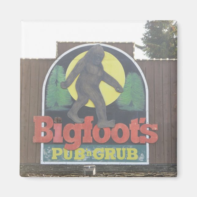 Imán Bigfoot Pub & Grill Magnet (Frente)