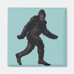 Imán Bigfoot Sasquatch Yetti