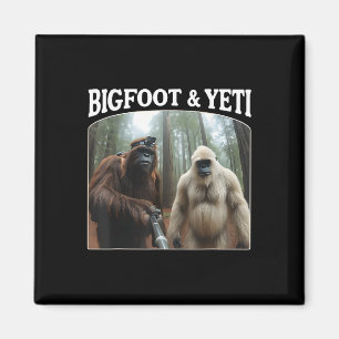 Imán Bigfoot y Yeti Sasquatch Divertidos Vlogs de Bigfo