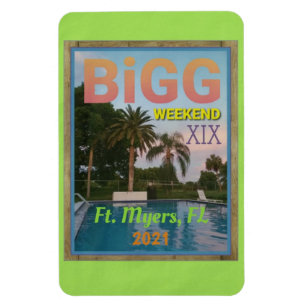 Imán BiGG Weekend XIX Magnet