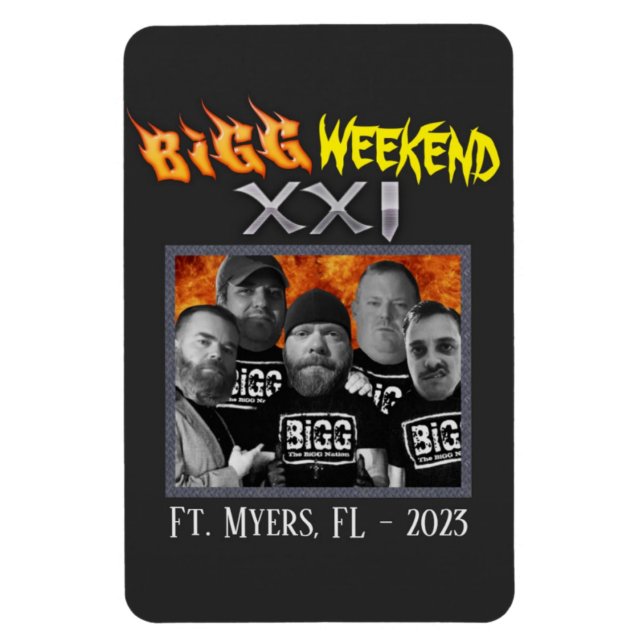 Imán BiGG Weekend XXI Magnet (Vertical)