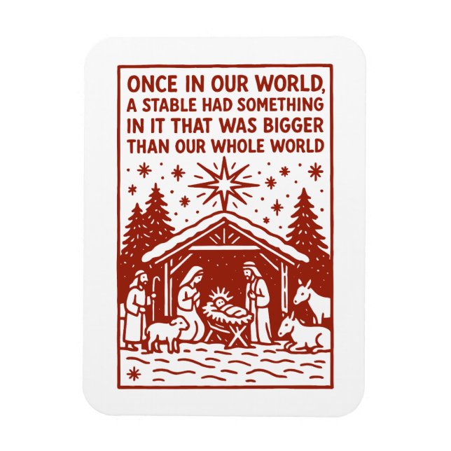 Imán Bigger than our whole world 1 (Vertical)