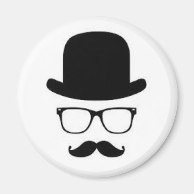 Imán bigote (Frente)