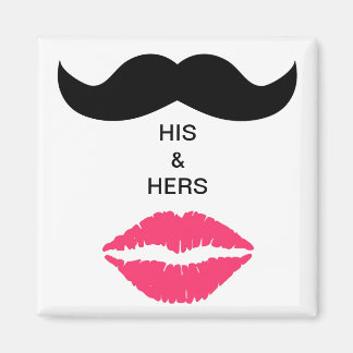 Imán bigote y labios