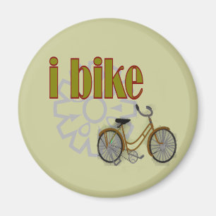 Imán "bike" diseño de la BICI y del piñón del ORO