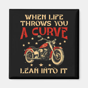 Imán Biker Cuando La Vida Te Arroja A Un Motociclista D