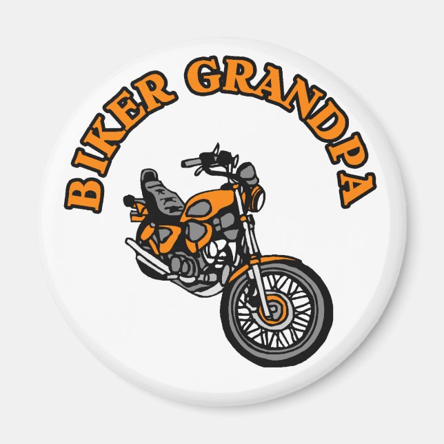 IMÁN BIKER GRANDPA (Frente)